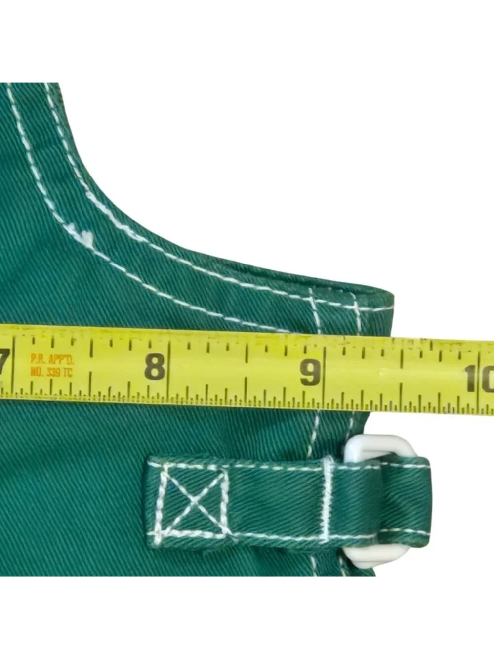Izod Lacoste Infant Toddler Green Overalls Crocodile Alligator 12 Months Vintage